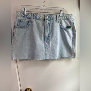 Wild Fable Size 14 Jean Mini Skirt NWTs